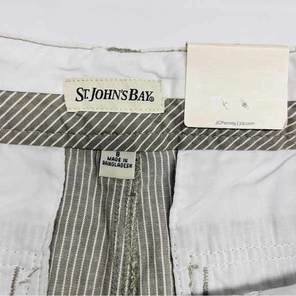 St Johns Bay Striped Paperbag shorts - Picture 8 of 13